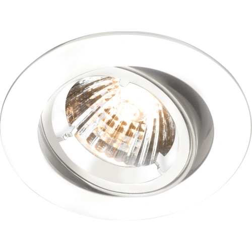 IP20 230V GU10 White Recessed Tilt Twist and Lock Downlight