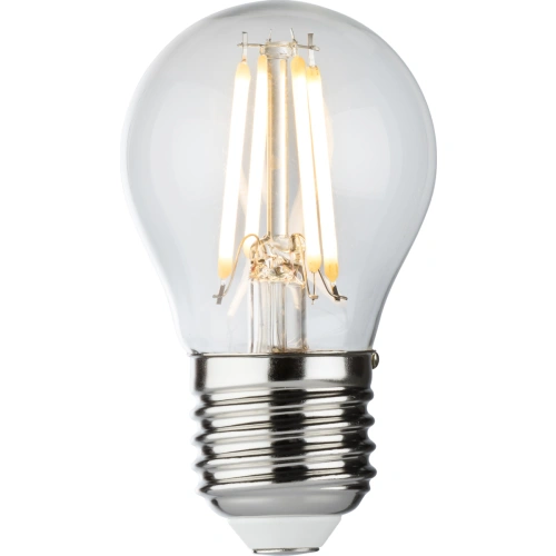 230V 4W LED ES Clear Golf Ball Filament Lamp 2700K Dimmable