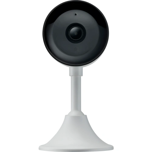 Plug and play SmartKnight indoor fixed 2MP camera with local and cloud storage