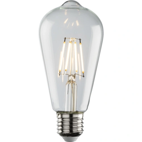 230V 4W LED ES Clear ST64 Filament Lamp 2700K Dimmable