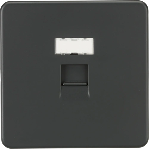 RJ45 Network Outlet - Anthracite