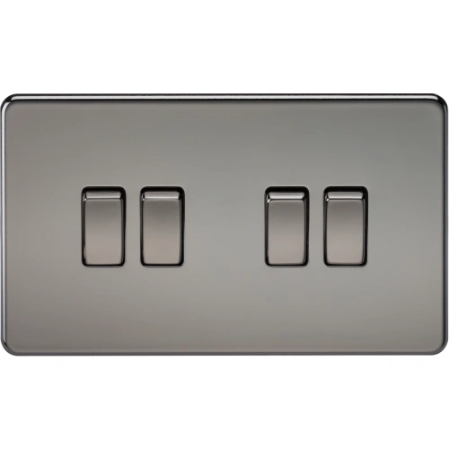 10AX 4G 2-way Switch - Black Nickel