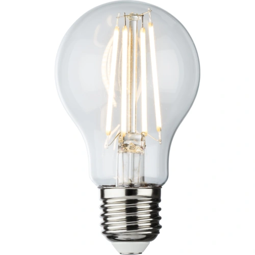 230V 8W LED ES Clear GLS Filament Lamp 2700K Dimmable