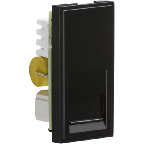 Telephone Master Outlet Module 25 x 50mm (IDC) - Black