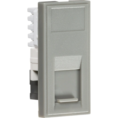 UTP CAT5e RJ45 Outlet Module 25 x 50mm - Grey